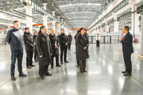 全国工商联党组成员、副主席汪鸿雁一行莅临九洲集团参观调研